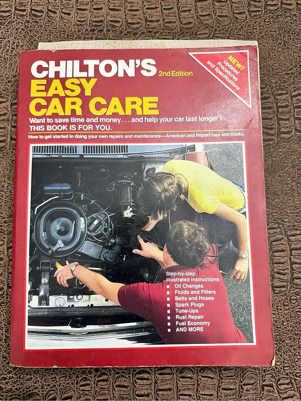 Chilton’s Easy Car Care 2nd Edition Auto Repair Maintenance Guide